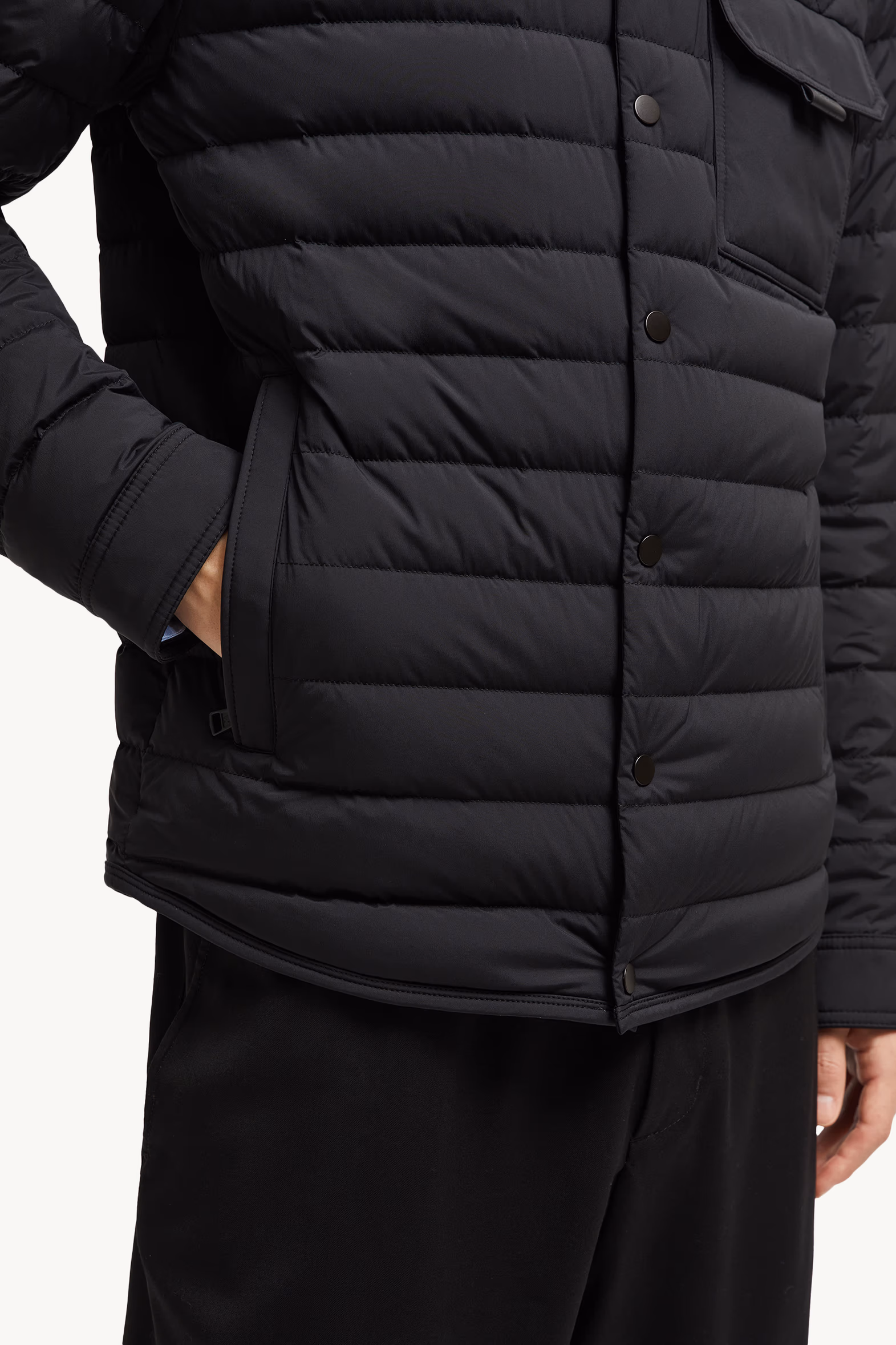 Doudoune-chemise Iseran Hommes Noir Moncler 6
